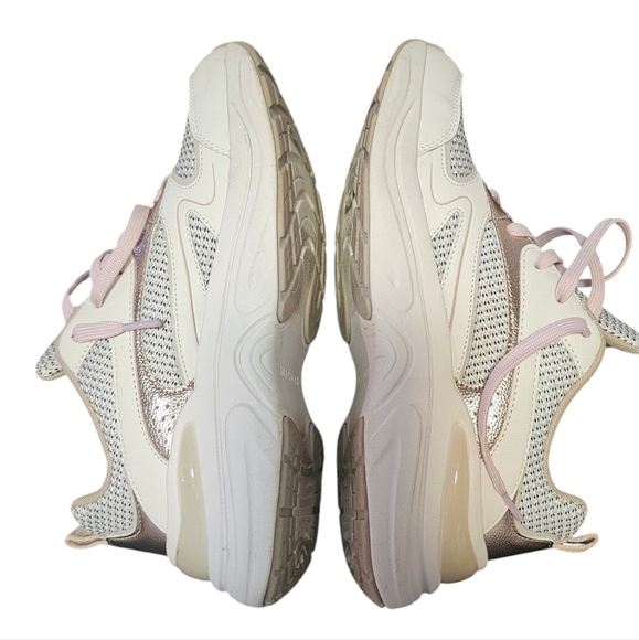 Skechers Pink and Cream Sneakers - Picture 6 of 7